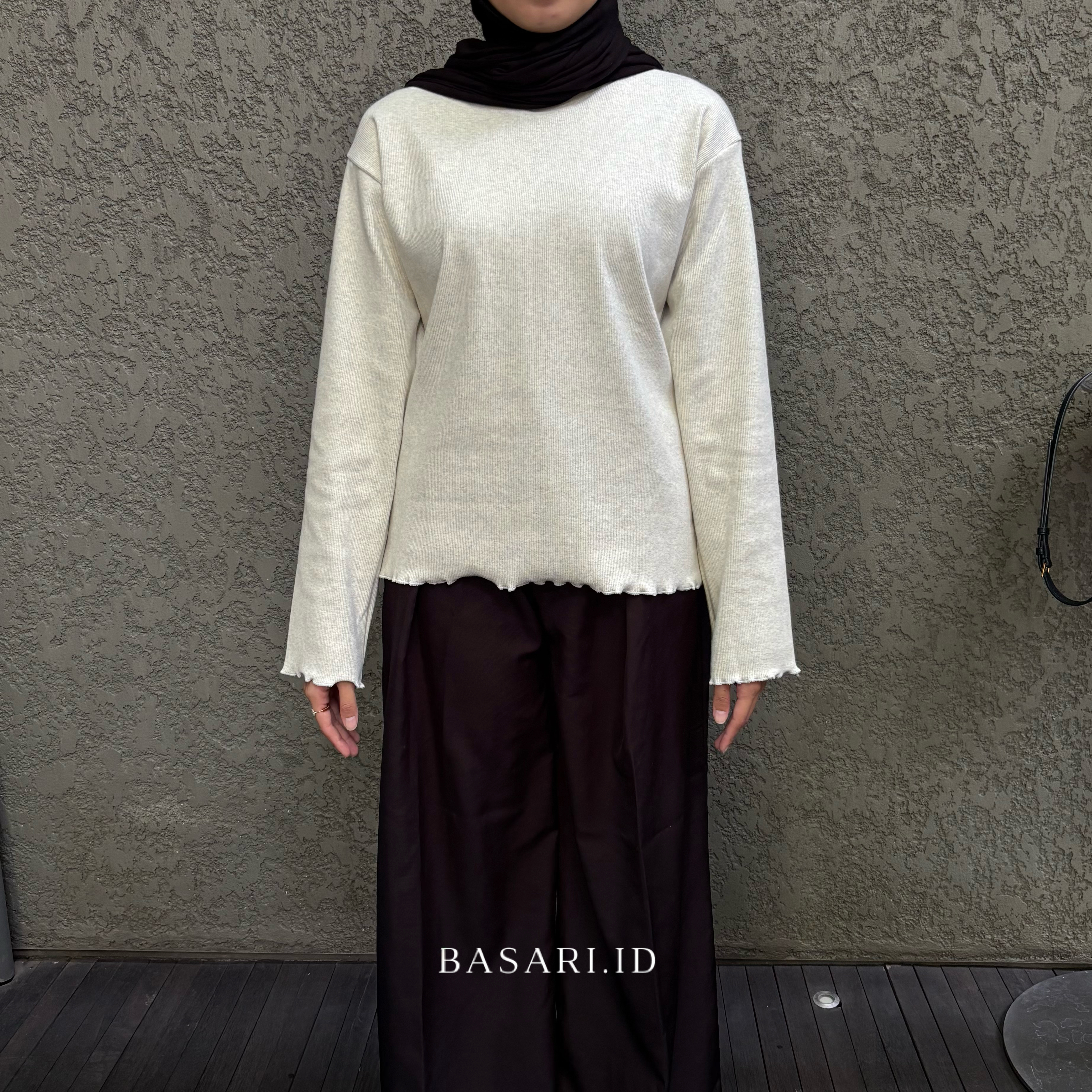 Ruby Cotton Rib Knit foto 3